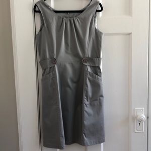Grey cotton dress or jumper